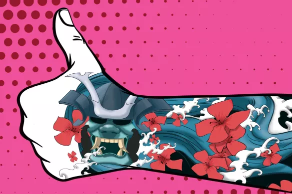 tableau japonais tatoo