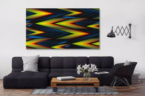 Tableau abstrait ZimZoum