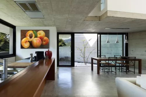 tableau abricot pour cuisine moderne