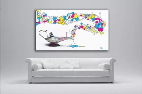 tableau contemporain Aladin 