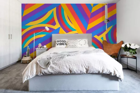 Papier peint chambre Hématite
