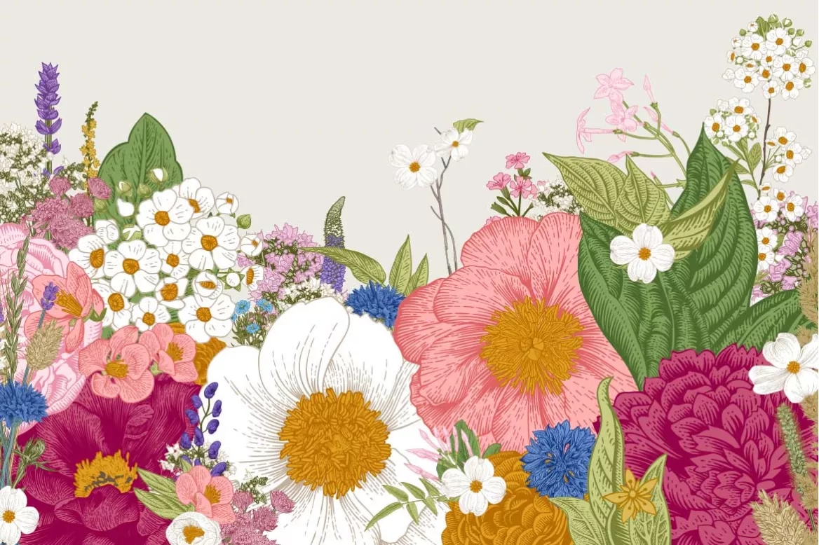 Cadre fleur Samisha