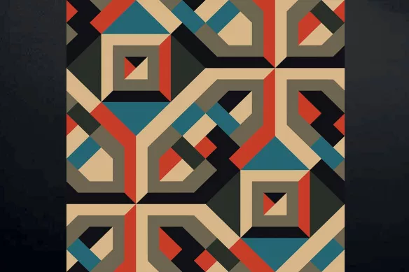 cadre-mural-abstrait-geometrico