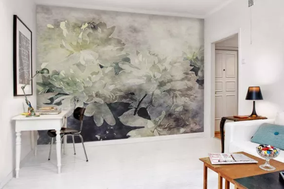 tapisserie-déco-fleurie-romance