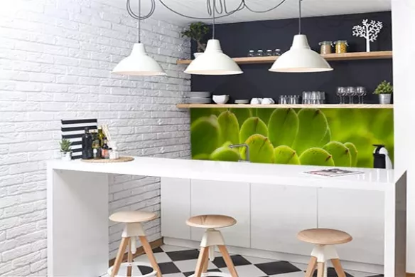 Crédence sur mesure Plantes botaniques