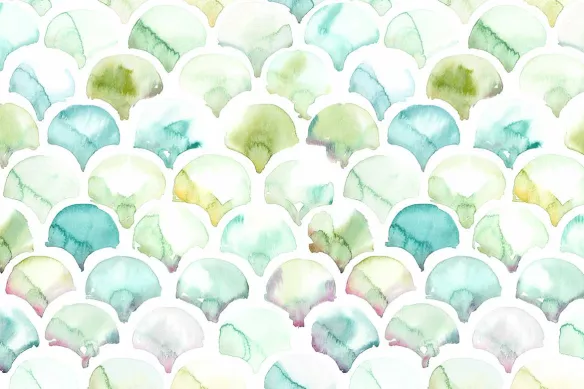 Papier peint géométrique scandinave Elitis