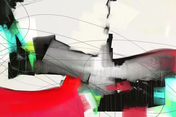 Papier peint abstrait Todi
