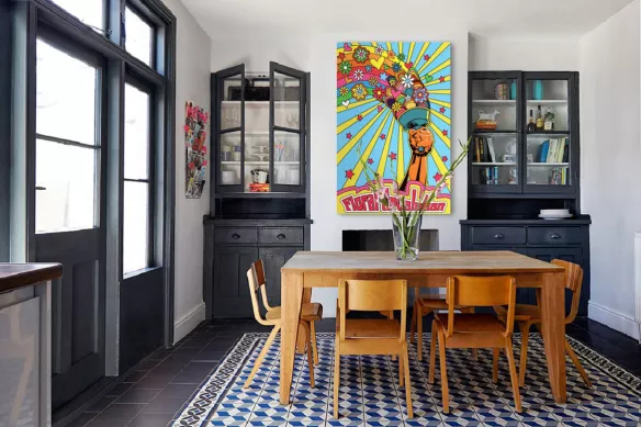 Tableau pop art Flambeau Floral