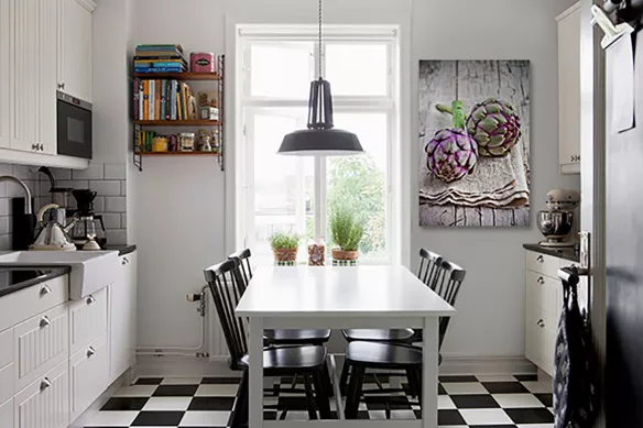 Tableau cuisine décoration Artichauts