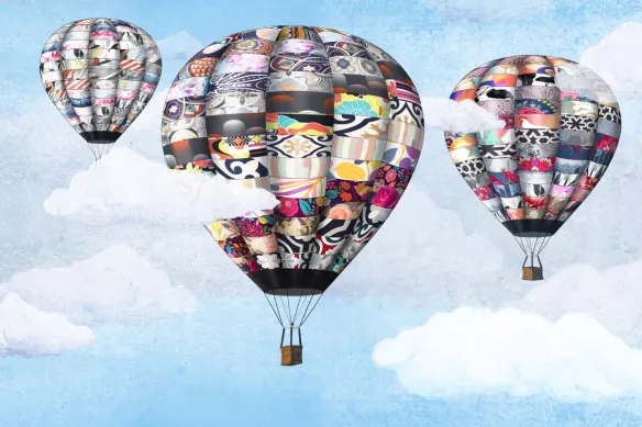 papier-peint-chambre-montgolfières-patchwork