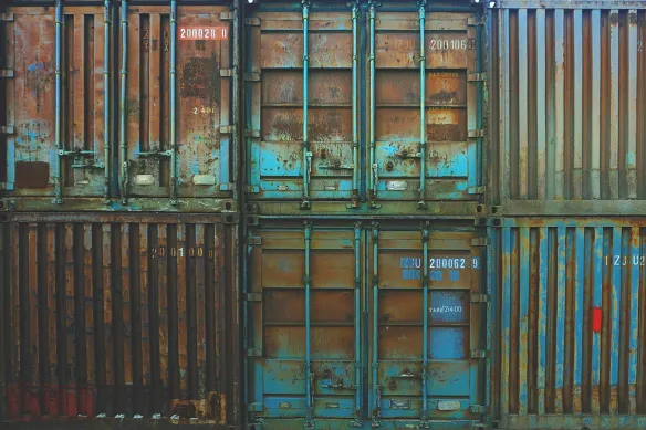 tableau style industriel conteneur