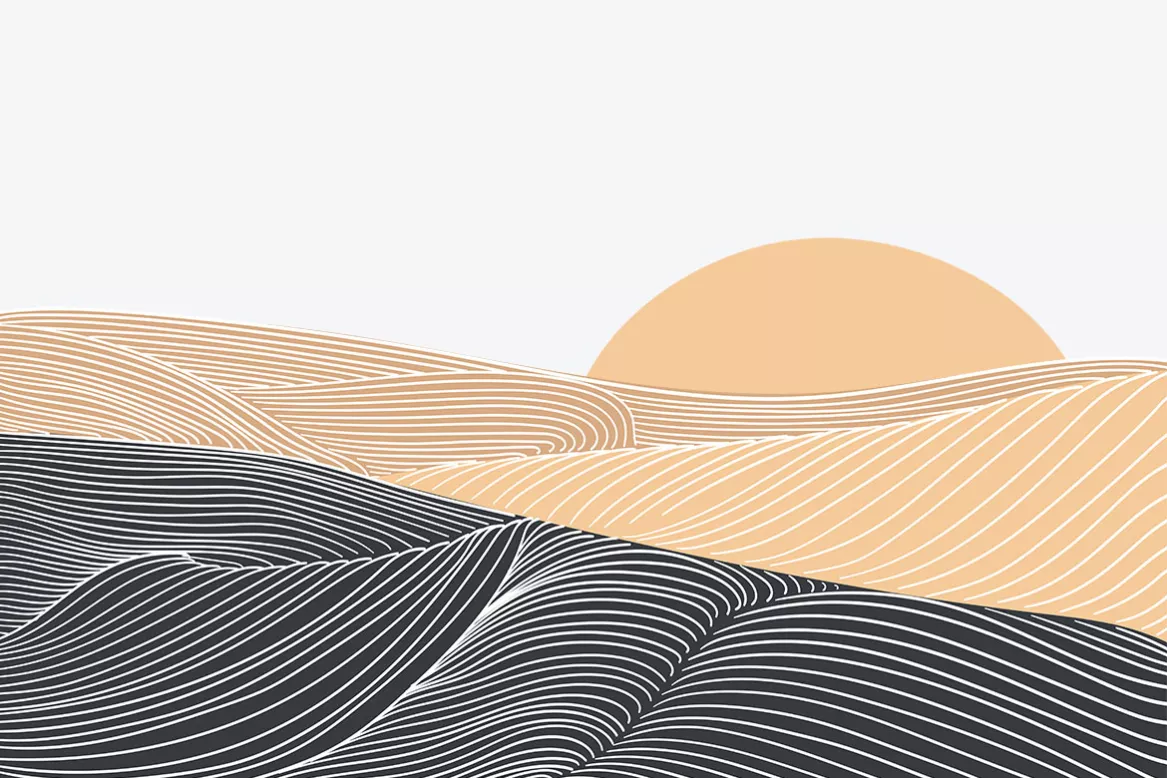 tableau-salon-desert-dunes-sahara