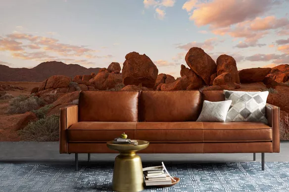 papier-peint-nature-roche-arizona-ocre