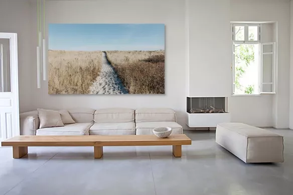 Tableau grand format En vacances