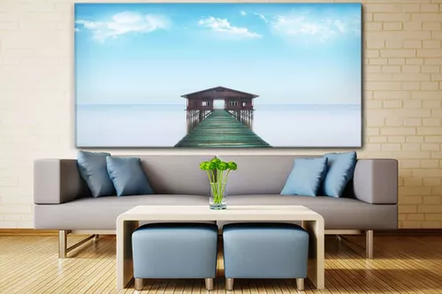 Tableau décoration murale Ilot