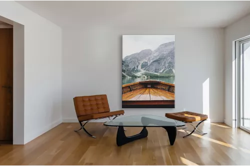 Tableau moderne Chaloupe