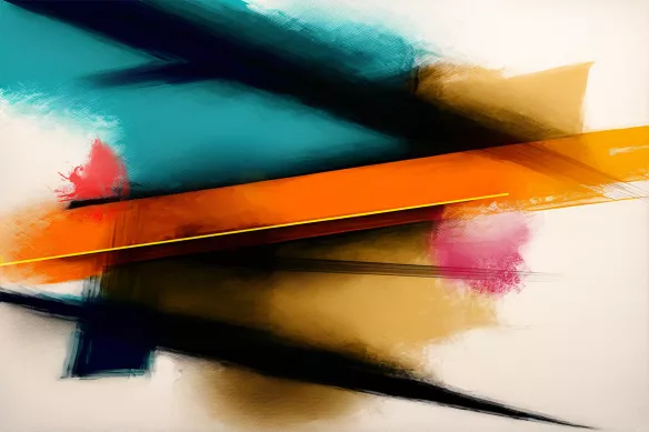 cadre-deco-salon-abstrait-multicolore-barbouillage