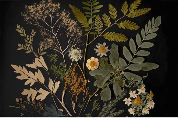 tableau-toile-joli-herbier