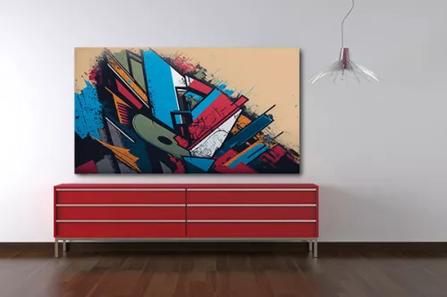 Tableau abstrait Granité