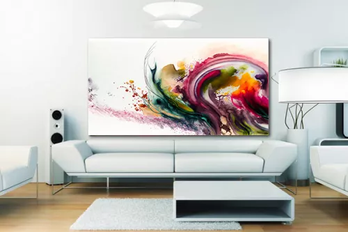 Tableau Abstrait Moderne et Coloré | Art et Peinture Abstraite