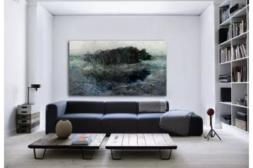 Tableau abstrait Melancolia