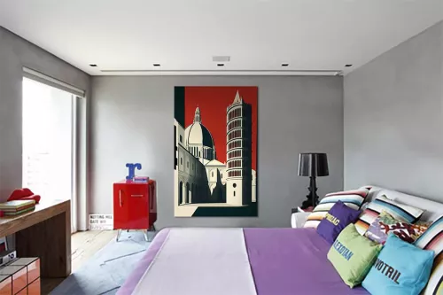 Tableau photo paysage Place des miracles