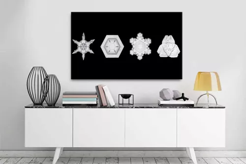 Tableau design Flocons de Neige