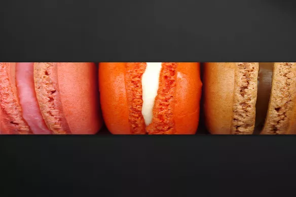Credence gros macarons