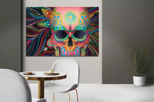 tête de mort  Crâne Mexicain