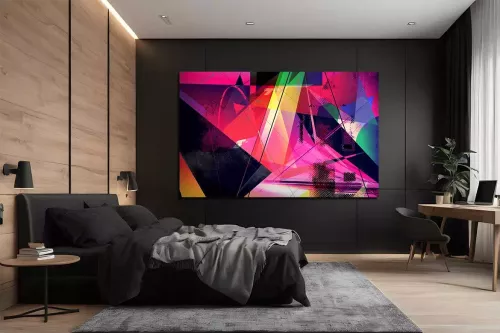 Tableau toile design Projecteur