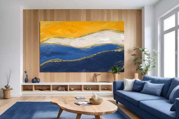 Tableau Abstrait Superficiel