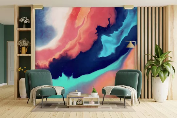 Tapisserie design Abstraite Fusion