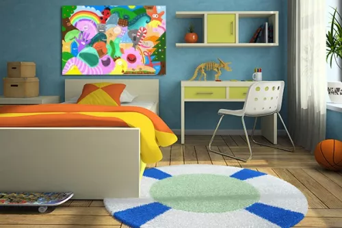 Décoration murale Monsters par Yann Wallaert 