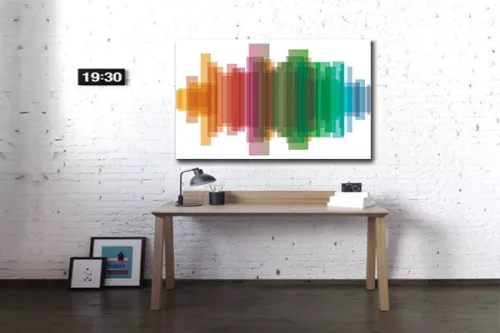 Tableau abstrait Equalizer