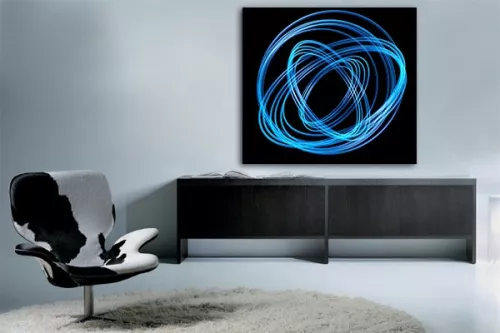 Photon bleu