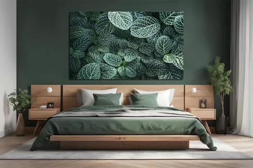 Toile feuillage camouflage