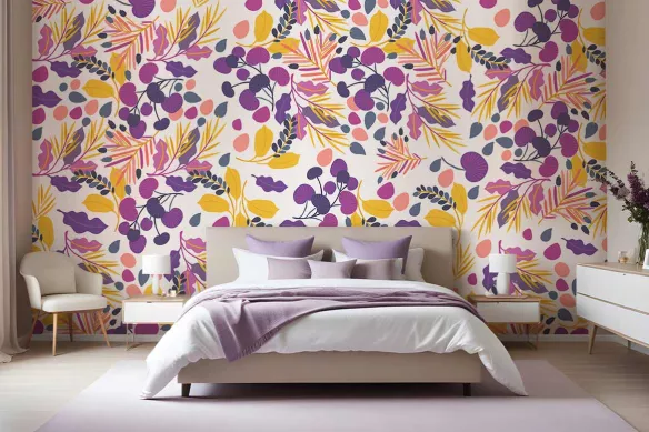 Tapisserie moderne tout va bien