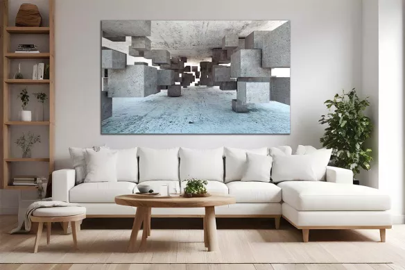 Toile 3d Profondeur de champ