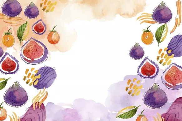 Papier Peint Cuisine Figues en Folie