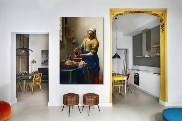 Tableau Promotion : La laitière 60x40 cm