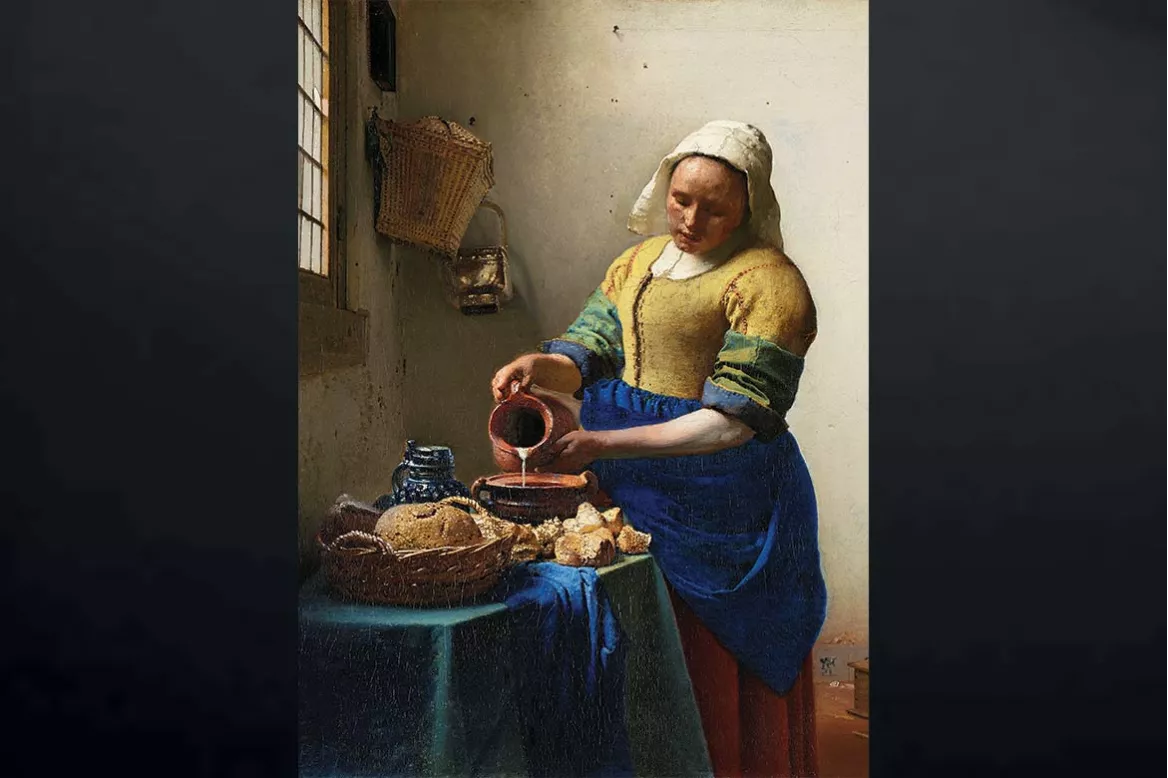 Tableau Promotion : La laitière 60x40 cm