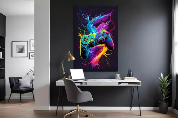 Tableau chambre Gaming : Art du Gaming
