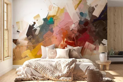 Papier peint abstrait Divagation