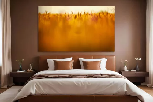 Déco mur Tableau Sunlight dans les prés