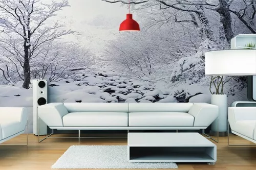 Papier Peint Design Hiver