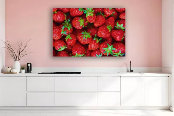Tableau cuisine Fraises