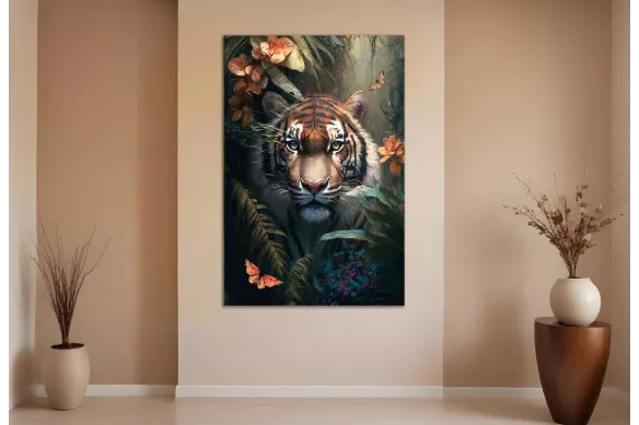 Tableau Tigre Majestueux