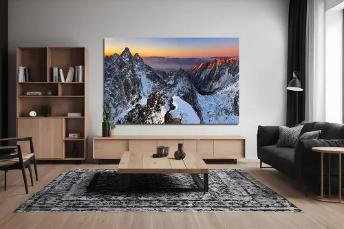 Tableau déco Neige Eternelle