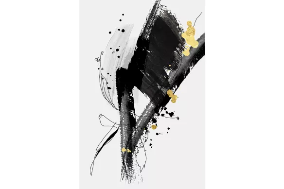 Toile Triptyque - Traces Abstraites 2
