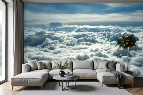 Papier peint photo Ballons de nuages